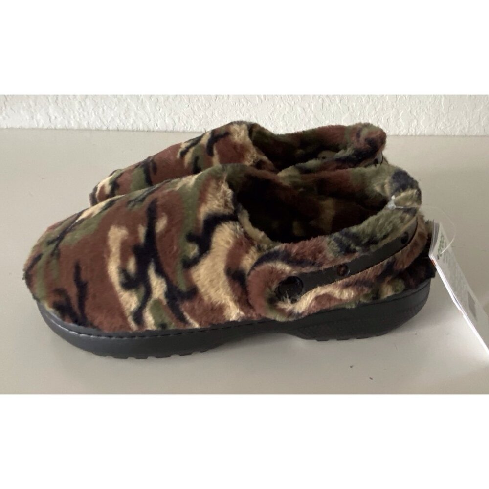 Crocs Classic Unfurgettable Camo Clogs Army Green Men's Sz 9 Women's 11 NEW - Picture 9 of 15